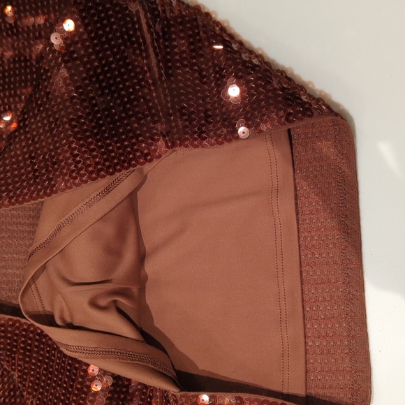Express stretchy sequin skirt - Picture 4 of 4